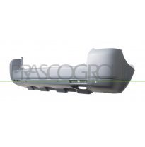 PARAGOLPES TRASERO-IMPRIMADO CON AGUJEROS SENSORES+SOPORTES