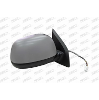 Retrovisor Dch Electrico Calefactado Para Pintar Abatible Electricamente Convexo /Cromado