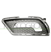 REJILLA IZQUIERDA PARAGOLPES-NEGRA-CON AGUJEROS ANTINIEBLA MOD. AMG