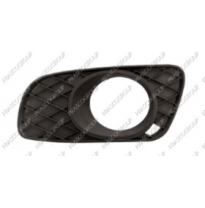 Rejilla Izquierda Paragolpes Delantero-Negra-Con Agujeros Antiniebla Smart Four Two 2007-&gt;