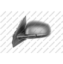 Retrovisor Izquierdo-Manual-Negro-Asferico/Cromado