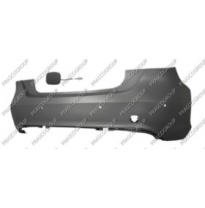 Paragolpes Trasero-Imprimado Con 6 Agujeros Para Sensores