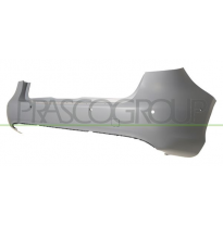 PARAGOLPES TRASERO-IMPRIMADO-CON TAPAGANCHO-WITH MOLDING HOLES-CON AGUJERO SENSORES APARCAMIENTO-CON ASISTENTE DE APARCAMIENTO+S