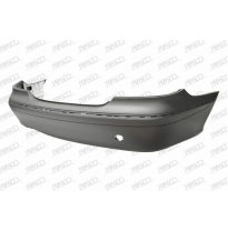 Paragolpes Trasero-Imprimado - Con Agujeros Moldura-Con Soportes