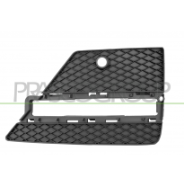 REJILLA DERECHA PARAGOLPES-NEGRA-CON AGUJERO LUZ DIURNA LED-CON AGUJEROS SENSORES APARCAMIENTO+SOPORTE MOD. AMG