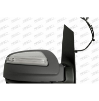 Retrovisor Derecho Electrico-Termico-Imprimado-Abatible Electricamente-Con Piloto-Asferico 8 Pines