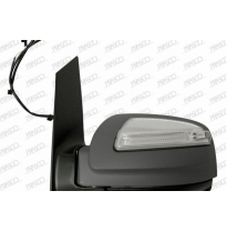 Espejo Izquierdo Electrico-Termico-Imprimado-Abatible-Con Piloto-Asferico 8 Pines