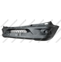 Paragolpes Delantero-Negro-Liso a Imprimar-Con Agujeros Lavafaros