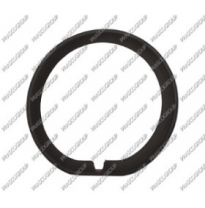 Moldura Izquierda Paragolpes Delantero-Nera Granulada Mod.Off Road