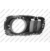 REJILLA IZQUIERDA PARAGOLPES-GRANULADA-NEGRA CON AGUJERO ANTINIEBLA MOD. ALL4