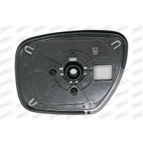 Cristal + Soporte Dch Convexo Cromado