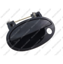 Maneta Exterior Delantera Izquierda Negra/Lisa-Sin Llave Opel Meriva 2006-&gt;