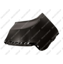 Punta Derecha Paragolpes Trasero-Negra-Lisa a Imprimar