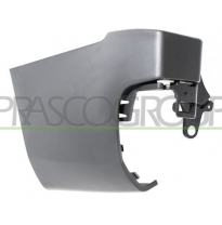 PUNTA IZQUIERDA PARAGOLPES TRASERO-NEGRO GRANULADA MOD. 2 PUERTAS BATIENTES-PASO LARGO