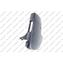 Punta Derecha Paragolpes Trasero Negra Lisa  Porton Abatible