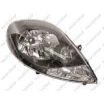 Faro Dch H4 Con Regulacion Electrica - Con Motor -  Interior Negro  Vivaro 07&gt;14 Opel Vivaro 2006-&gt;