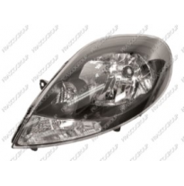 Faro Izq H4 Con Regulacion Electrica - Con Motor -  Interior Negro  Vivaro 07&gt;14 Opel Vivaro 2006-&gt;