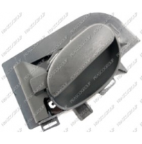 Manecilla Interior Delantera/Trasera Derecha-Negra Peugeot 206 1998-&gt;