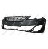 Paragolpes Delantero-Imprimado-Con Agujeros Sensores Aparcamiento+soportes-Con Asistente De Aparcamiento Allure Peugeot 308 2013