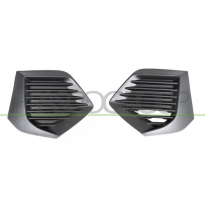 SET REJILLA PARAGOLPES NEGRO GRANULADA (DERECHA+IZQUIERDA)