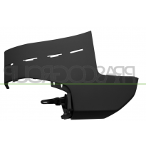 PUNTA IZQUIERDA PARAGOLPES TRASERO-NEGRO GRANULADA-CON AGUJEROS CERCO ALETA-PASO CORTO MOD. PORTON TRASERO