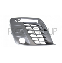 REJILLA DERECHA PARAGOLPES-NEGRA-CON AGUJEROS SENSORES