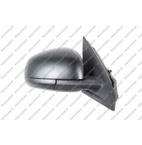 Retrovisor Derecho-Manual-Negro-Con Sensor-Convexo/Cromado