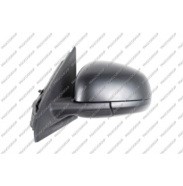 Retrovisor Izquierdo-Manual-Negro-Asferico/Cromado