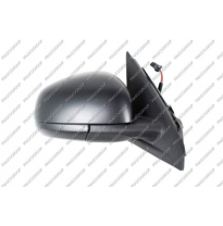 Retrovisor Derecho Electrico-Negro-Termico-Con Sensor-Convexo/Cromado