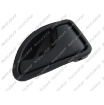 Manecilla Interior Delantera Derecha - Negra - 6 Mm Renault Twingo 1998-&gt;