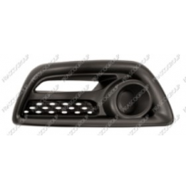 Rejilla Derecha Paragolpes-Negra-Sin Agujeros Antiniebla