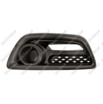 Rejilla Izquierda Paragolpes-Negra-Sin Agujeros Antiniebla