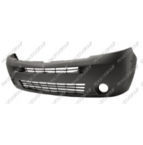 Paragolpes Delantero-Negro Granulado-Con Agujeros Niebla Mod 2006 &gt; Renault Master 2003-&gt;