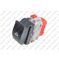 Interruptor Elevalunas Negro-Puerta Delantera Derecha-Conector Rojo-6 Pines