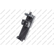 INTERRUPTOR ELEVALUNAS NEGRO-2 INTERRUPTORES-ELEVALUNAS PUERTA DELANTERA IZQUIERDA-9 PINES