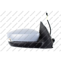 Retrovisor Derecho-Manual-Imprimado-Con Piloto-Convexo/Cromado