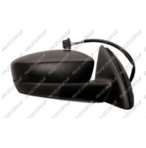 Espejo Derecho Electrico Negro Termico Convexo/Cromado