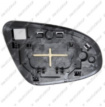 Cristal + Soporte Izq Convexo Cromado  Yaris 11&gt;