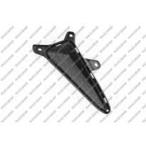 MOLDURA IZQUIERDA PARAGOLPES DELANTERO-NEGRA