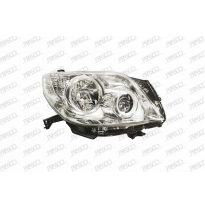 Optica Derecha H11+hb3 Electrica-Sin Motor