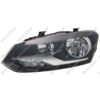 Optica Izda Mod. H7+h7 Electrica-Con Motor Volkswagen Polo 2009-&gt;