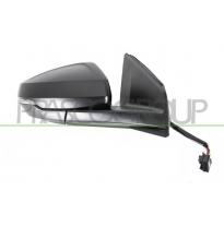 RETROVISOR DERECHO ELECTRICO-NEGRO-TERMICO-CON PILOTO-CONVEXO-6 PINES