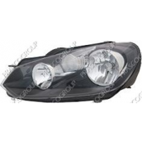 Optica Izq.H7+h15 Con Regulacion Electrica-Con Motor Golf Vi 08&gt; Volkswagen Golf 2008-&gt;