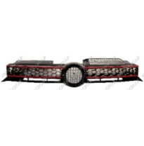 Rejilla Negra/Roja/Cromada Golf Vi Gti 09 Volkswagen Golf Vi Gti 2009-&gt;