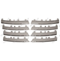 Kit Molduras Cromadas Rejilla Volkswagen Jetta 2005-&gt;