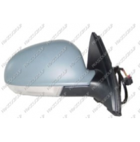 Retrovisor Dch Electrico Calefactado Imprimado Abatible Electricamente Con Luz Cortesia Y Con Piloto Volkswagen Jetta 2005-&gt;