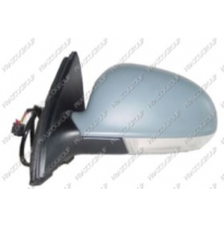 Retrovisor Izq Electrico Calefactado Imprimado Abatible Electricamente Con Luz Cortesia Y Con Piloto Volkswagen Jetta 2005-&gt;