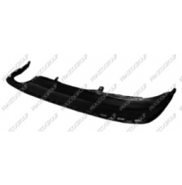 Spoiler Paragolpes Trasero Negro Granulado Con Agujeros Escape Doble a La Izquierda Volkswagen Passat Cc 2008-&gt;