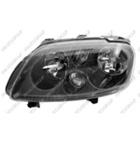 Optica.Izq H7+h7 Electric.(Interior Negro).Con Motor Touran 03&gt;06 Volkswagen Touran 2003-&gt;