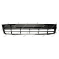 Rejilla Central Paragolpes-Negra Moldura Cromada Volkswagen Tiguan 2011->